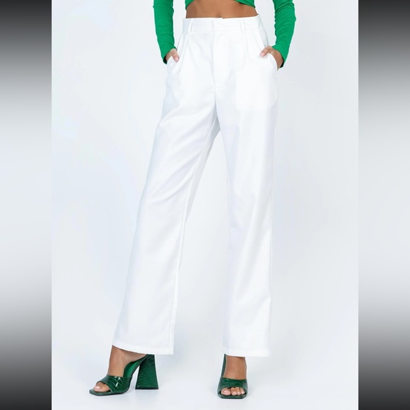 Princess Polly Pants - Maiah Pants White Size 8